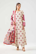 Original Nishat 3 Piece Unstitched Suit – Beige | 42502863