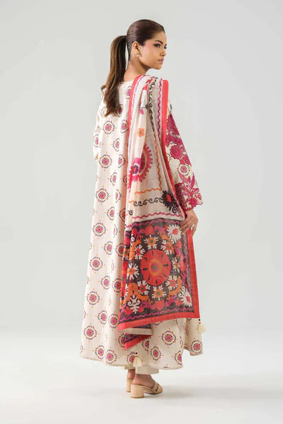 Original Nishat 3 Piece Unstitched Suit – Beige | 42502863