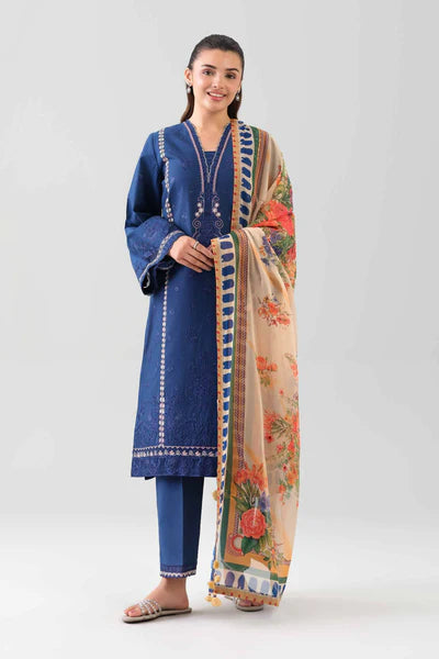 Original Nishat 3 Piece - Digital Printed Embroidered Suit - 42601080 | Buy Online Pakistan