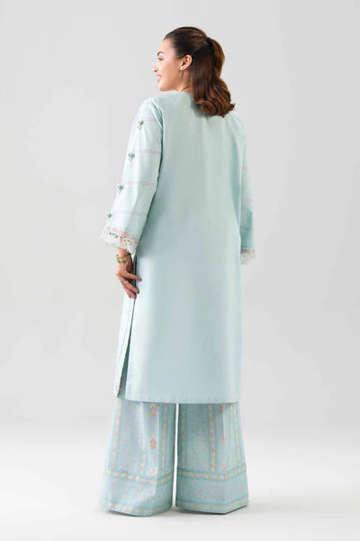 Original Nishat 2 Piece Unstitched - Digital Printed Embroidered Suit - 42601087