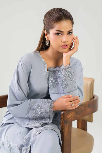 Original Nishat 2 Piece Unstitched - Embroidered Suit - 42601095