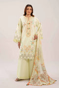 Original Nishat 3 Piece Unstitched - Digital Printed Suit - 42601151