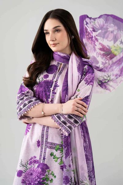 Original Nishat 3 Piece Unstitched - Digital Printed Suit - 42601154