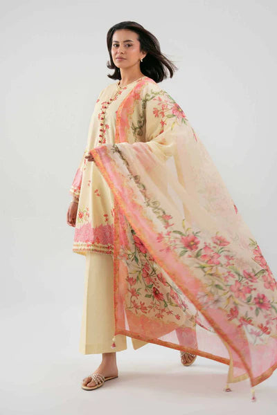 Original Nishat 3 Piece Unstitched - Digital Printed Suit - 42601155