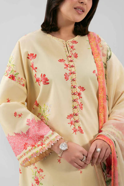 Original Nishat 3 Piece Unstitched - Digital Printed Suit - 42601155