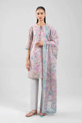 Original Nishat 3 Piece - Digital Printed Embroidered Suit - 42601192