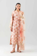 Original Nishat 3 Piece Unstitched Suit – Light Peach & Peach | 42601203