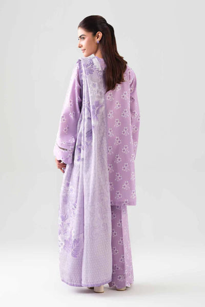 Original Nishat 3 Piece Unstitched Suit – Lilac Pink | 42601207