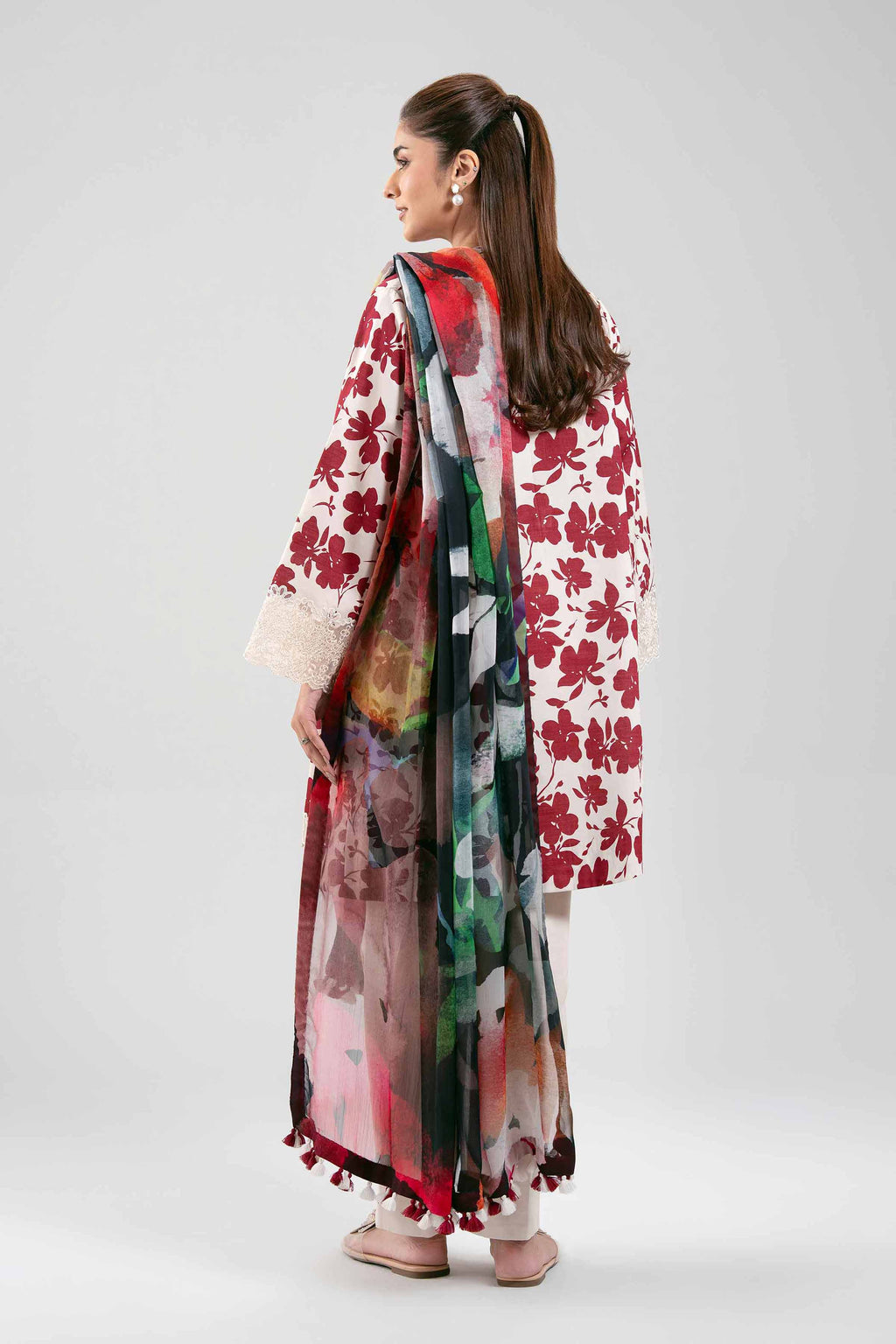 Original Nishat 3 Piece - Digital Printed Embroidered Suit - 42601219 | Buy Online in Pakistan