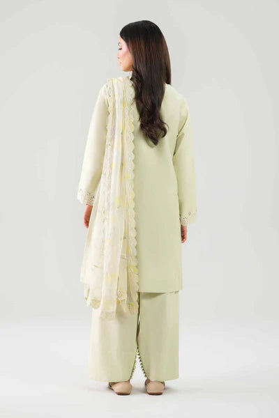 Original Nishat3 Piece Unstitched Suit – Dull Beige | 42601231