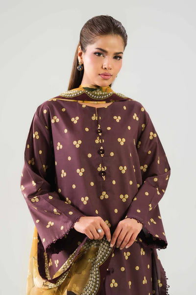 Original Nishat 3 Piece Unstitched - Digital Printed Suit - 42601254