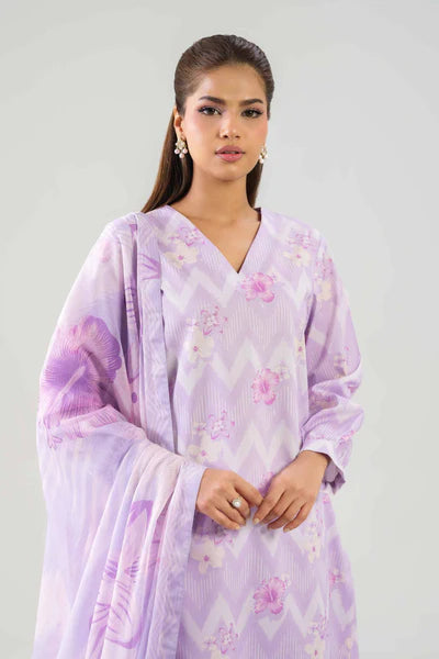 Original Nishat 3 Piece Unstitched - Digital Printed Suit - 42601256