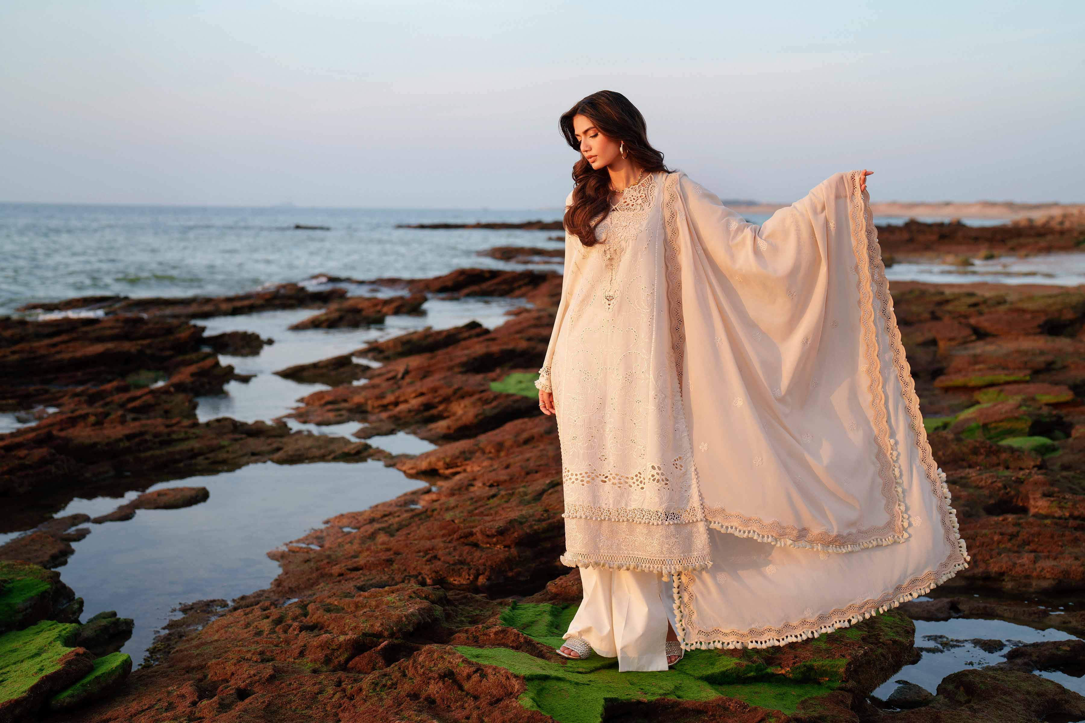Original Nishat 3 Piece - Embroidered Suit - 42601294 | Buy Online in Pakistan