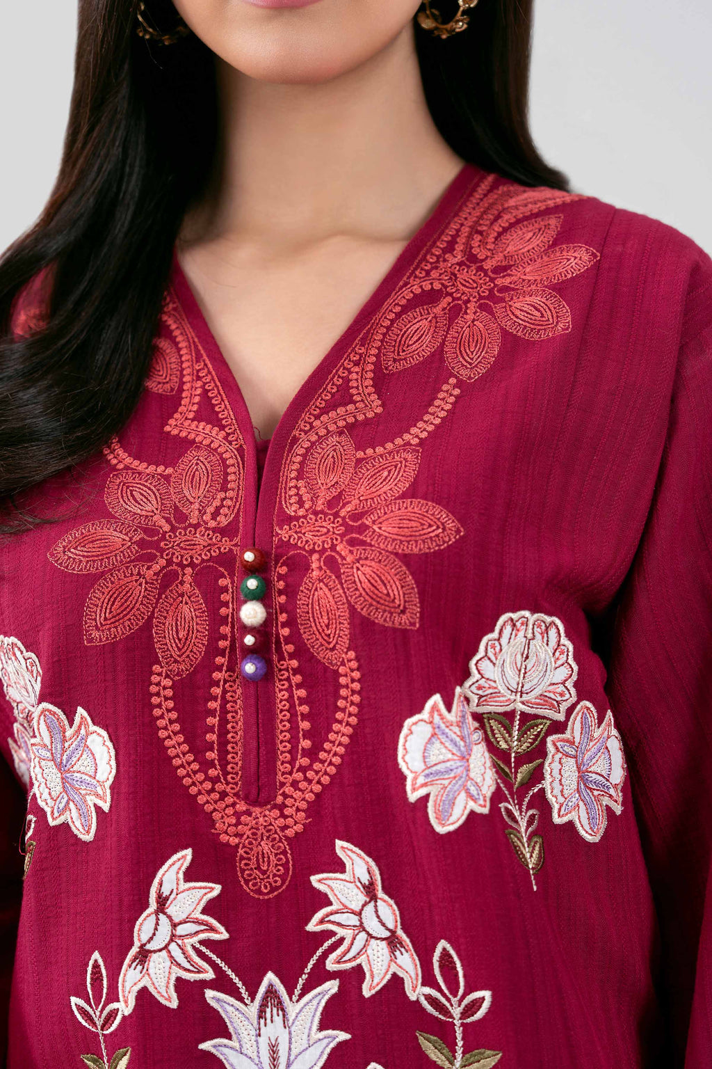 Original Nishat 3 Piece - Digital Printed Embroidered Suit - 42601313 | Buy Online in Pakistan