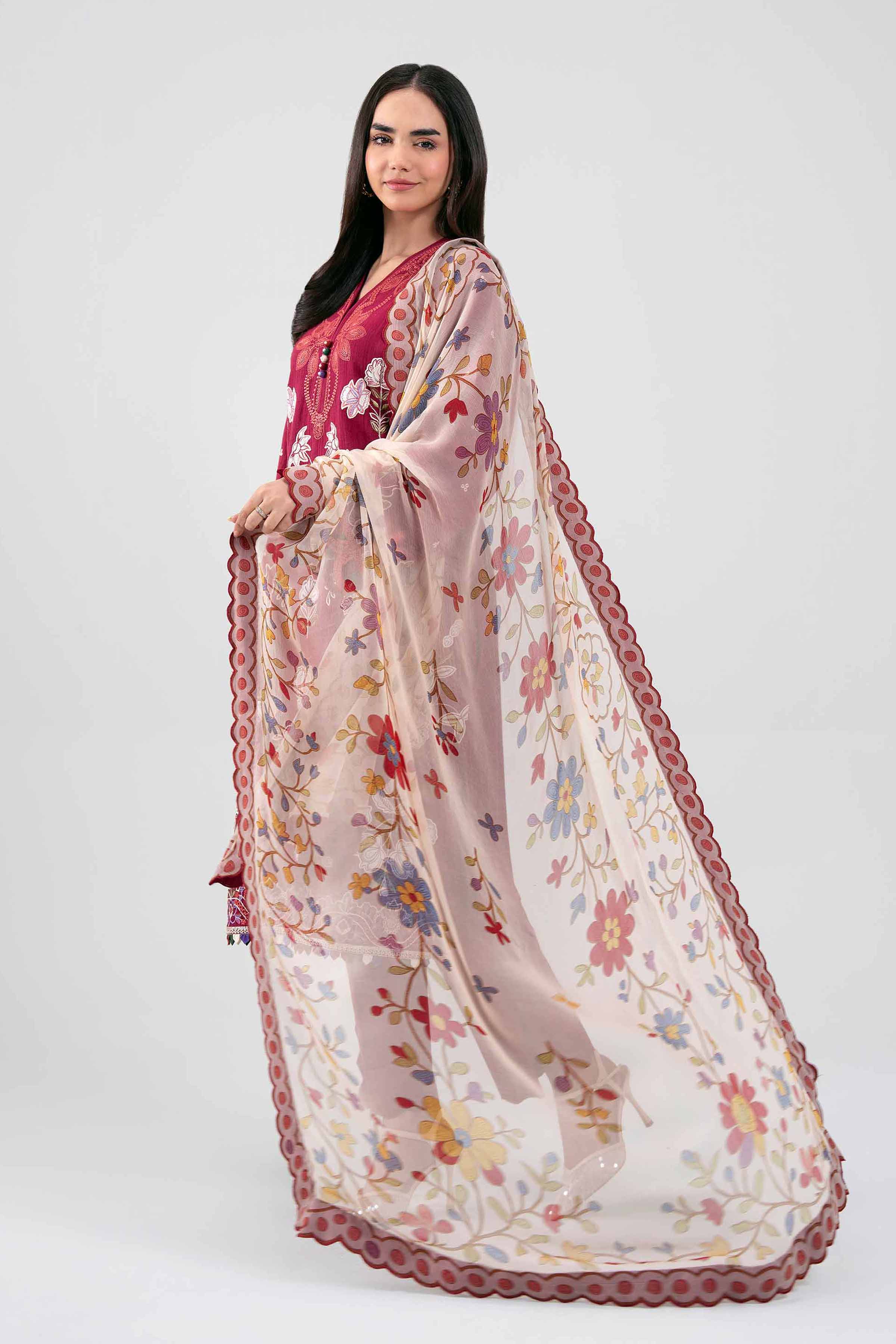 Original Nishat 3 Piece - Digital Printed Embroidered Suit - 42601313 | Buy Online in Pakistan