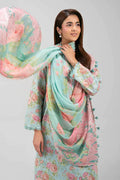 Original Nishat 3 Piece Unstitched Suit – Light Aqua 42601370  | Buy Online Pakistan