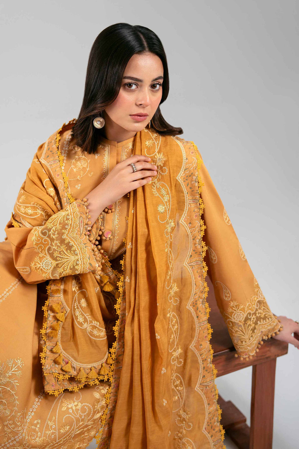 Original Nishat 3 Piece - Digital Printed Embroidered Suit - 42601399 | Buy Online in Pakistan