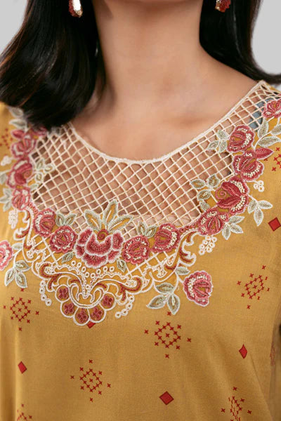 Original Nishat 3 Piece Unstitched - Digital Printed Embroidered Suit - 42601455