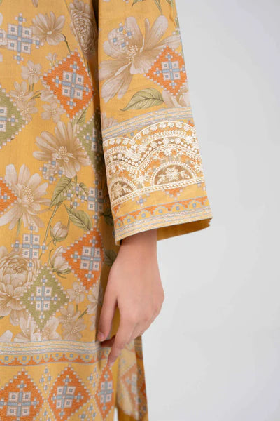 Original Nishat 3 Piece Unstitched - Digital Printed Embroidered Suit - 42601456