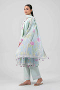 Original Nishat 3 Piece Unstitched - Digital Printed Embroidered Suit - 42601463