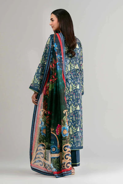 Original Nishat 3 Piece Unstitched - Digital Printed Suit - 42601495