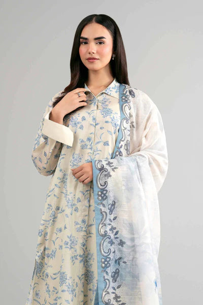 Original Nishat 3 Piece Unstitched - Digital Printed Suit - 42601498