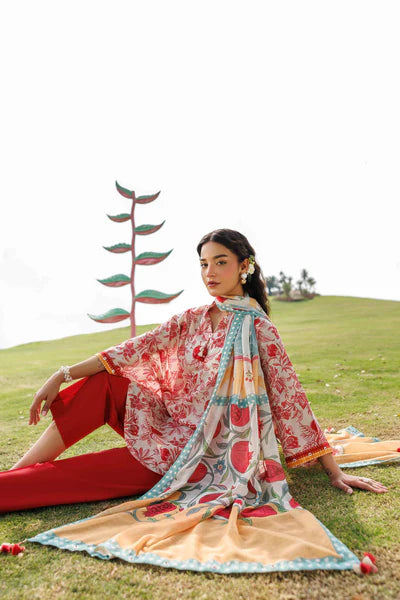 Original Nishat 3 Piece Unstitched - Digital Printed Suit - 42601499