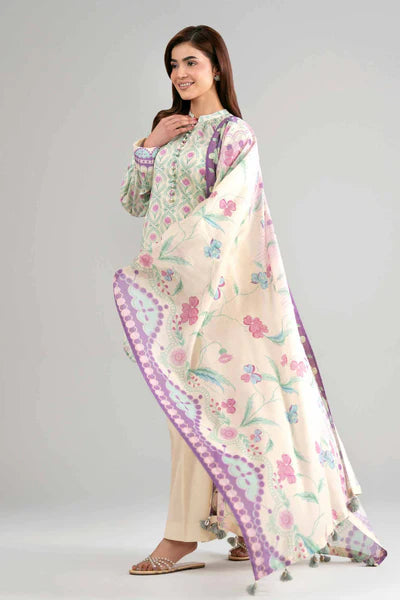 Original Nishat 3 Piece Unstitched - Printed Suit - 42601507
