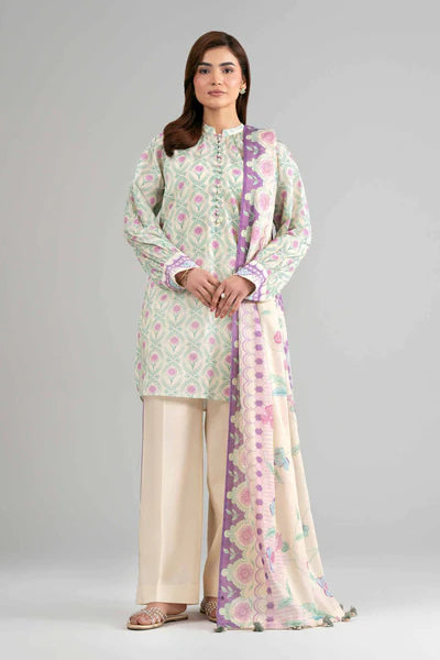 Original Nishat 3 Piece Unstitched - Printed Suit - 42601507