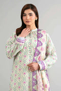 Original Nishat 3 Piece Unstitched - Printed Suit - 42601507