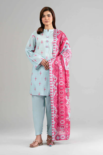 Original Nishat 3 Piece Unstitched - Printed Suit - 42601516