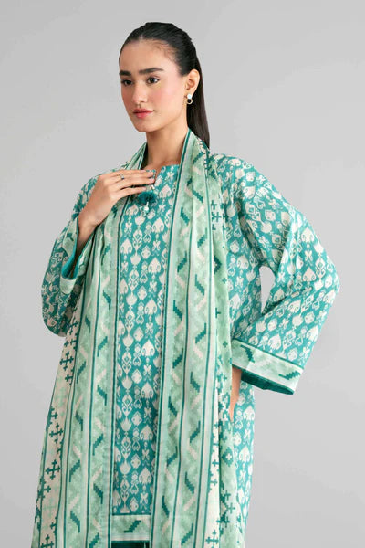 Original Nishat 3 Piece Unstitched - Printed Suit - 42601519