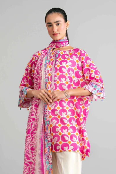 Original Nishat 3 Piece Unstitched - Printed Suit - 42601522