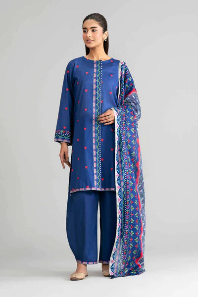 Original Nishat 3 Piece Unstitched - Printed Suit - 42601523