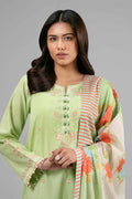 Original Nishat 3 Piece Unstitched - Digital Printed Embroidered Suit - 42601530