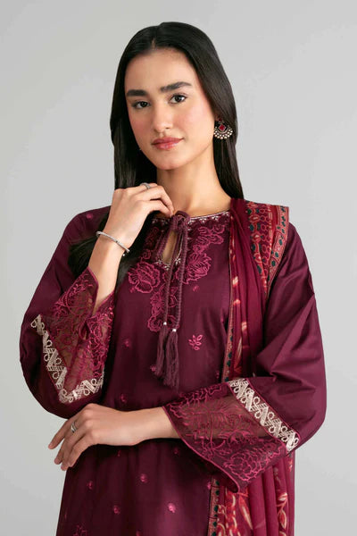 Original Nishat 3 Piece - Digital Printed Embroidered Suit - 42601546 | Buy Online Pakistan
