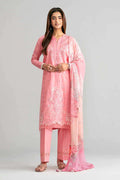 Original Nishat 3 Piece Unstitched - Digital Printed Embroidered Suit - 42601551