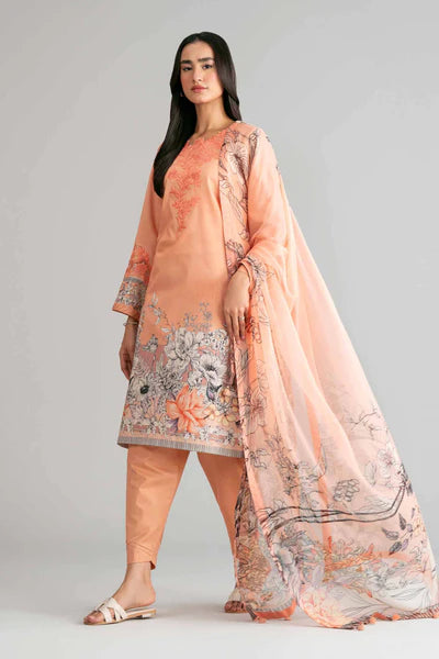 Original Nishat 3 Piece - Digital Printed Embroidered Suit - 42601563 | Buy Online Pakistan