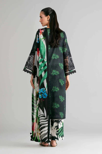 Original Nishat 3 Piece Unstitched - Digital Printed Embroidered Suit - 42601570