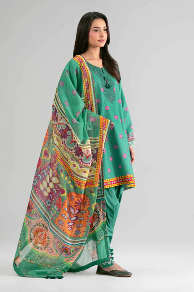 Original Nishat 2 Piece - Digital Printed Embroidered Suit - 42601592 | Buy Online Pakistan