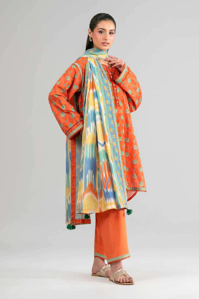 Original Nishat 2 Piece Unstitched - Printed Suit - 42601604 | Buy Online Pakistan