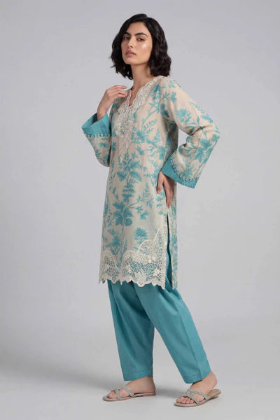 Original Nishat 2 Piece - Printed Embroidered Suit - 42601655 | Buy Online Pakistan