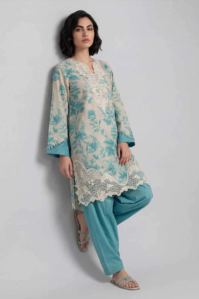 Original Nishat 2 Piece - Printed Embroidered Suit - 42601655 | Buy Online Pakistan