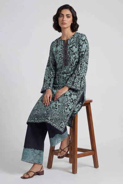 Original Nishat 2 Piece - Printed Embroidered Suit - 42601657 | Buy Online Pakistan