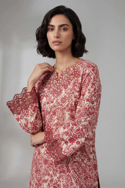 Original Nishat 2 Piece - Printed Embroidered Suit - 42601659 | Buy Online Pakistan