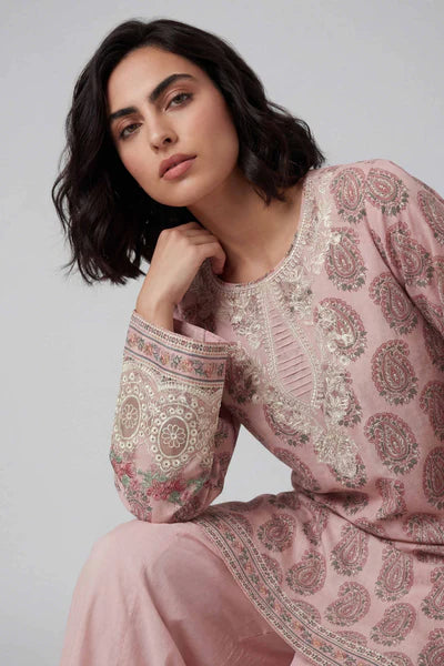 Original Nishat 2 Piece - Printed Embroidered Suit - 42601661 | Buy Online Pakistan