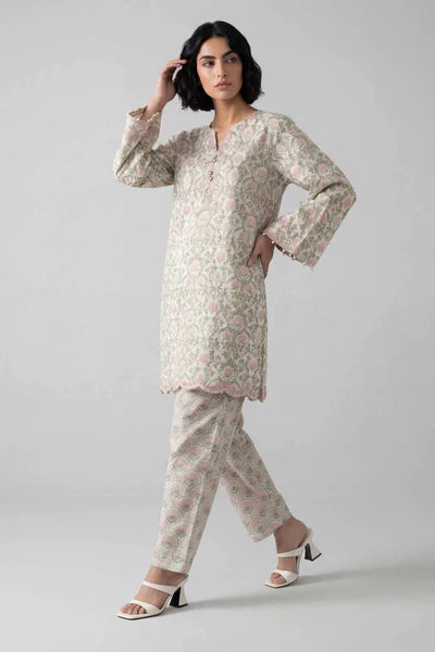 Original Nishat 2 Piece - Printed Embroidered Suit - 42601672 | Buy Online Pakistan