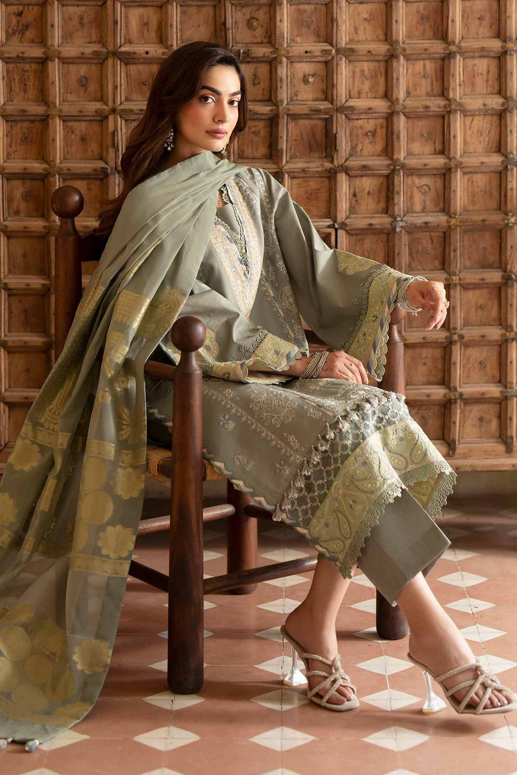 Original Nishat 3 Piece - Embroidered Suit - 42601685 | Buy Online in Pakistan