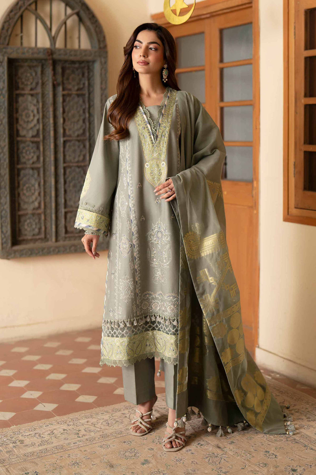 Original Nishat 3 Piece - Embroidered Suit - 42601685 | Buy Online in Pakistan