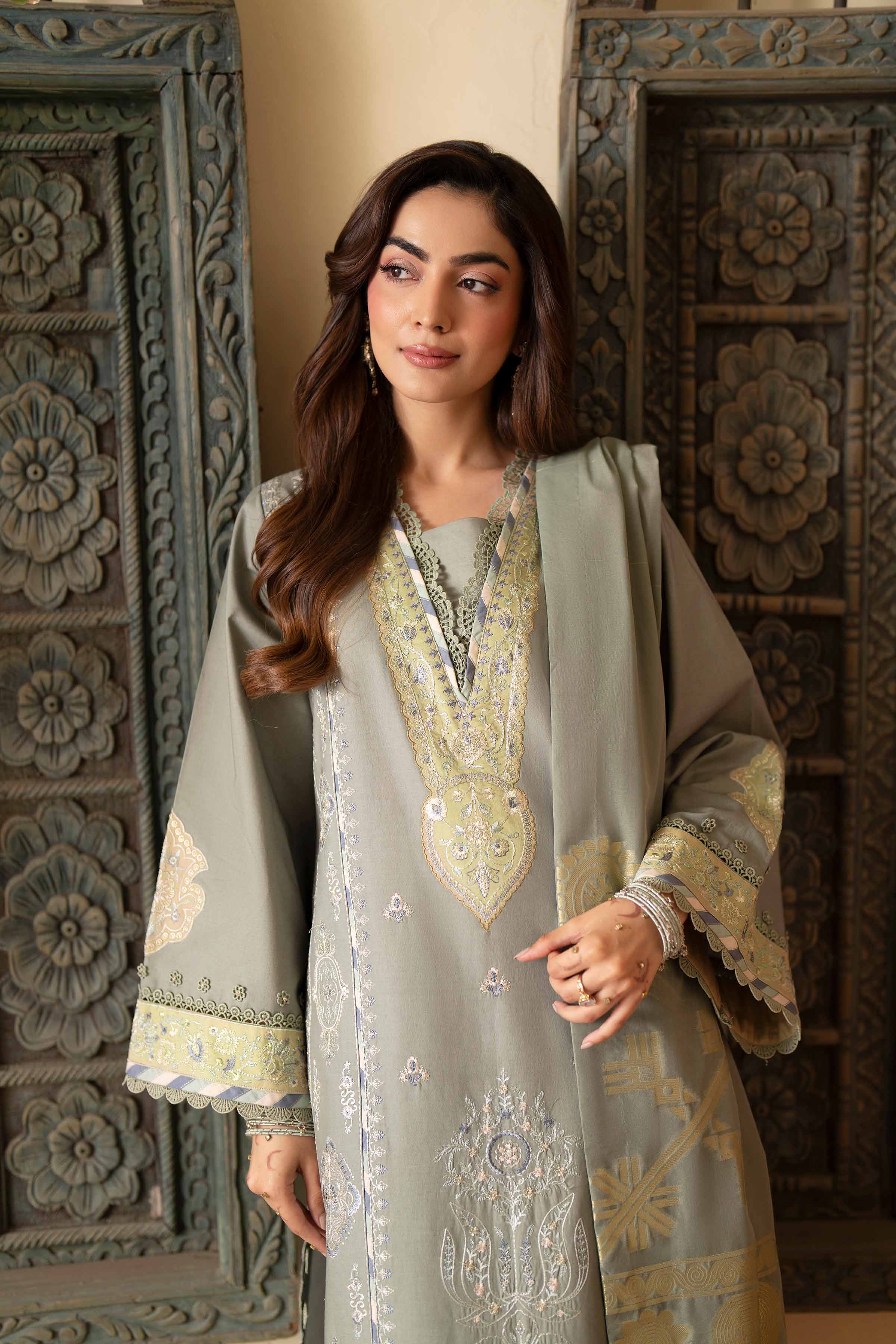 Original Nishat 3 Piece - Embroidered Suit - 42601685 | Buy Online in Pakistan